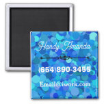 Advertise Your Small Business Custom Magnet at Zazzle