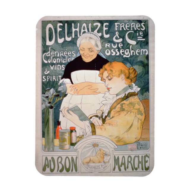 Advertisement for Delhaize, Brothers and Co. at th Magnet (Vertical)