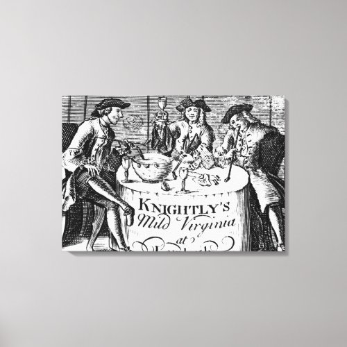 Advertisement for Knightlys Mild Virginia Canvas Print