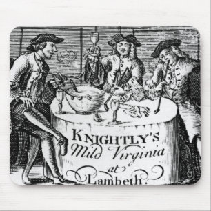 Advertisement for 'Knightly's Mild Virginia Mouse Pad