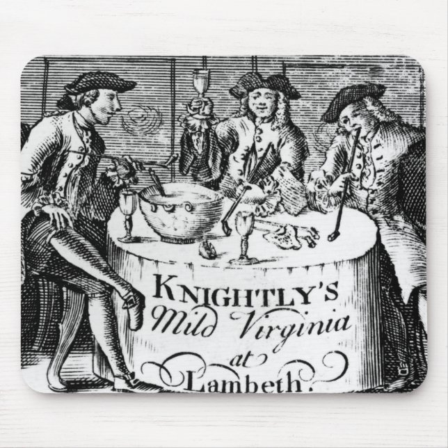 Advertisement for 'Knightly's Mild Virginia Mouse Pad (Front)