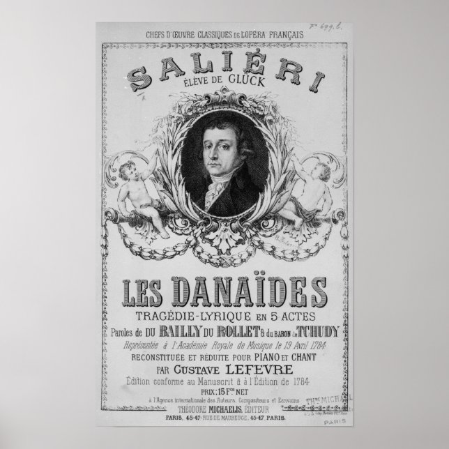 Advertisement for 'Les Danaides' Poster (Front)