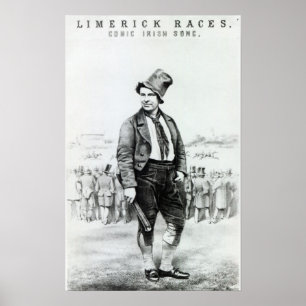 Advertisement for 'Limerick Races' Poster