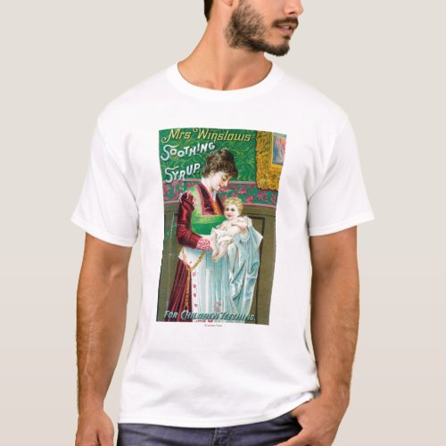 Advertisement for Mrs Winslows Soothing Syrup T_Shirt