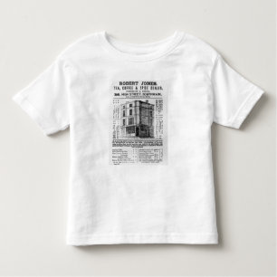 Advertisement for Robert Jones, Tea Toddler T-shirt