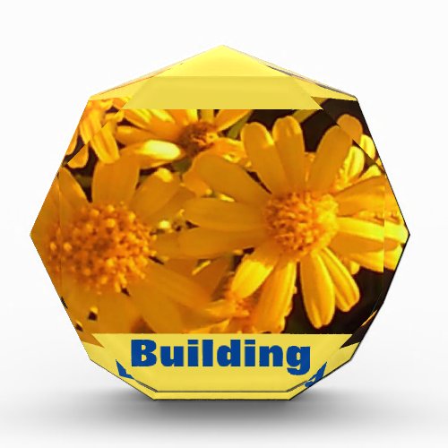 Advertisement Sunflower Building Photo Block