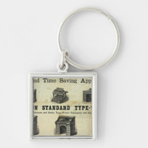 Advertisement with Guide Map Keychain