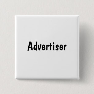 Advertiser Pinback Button