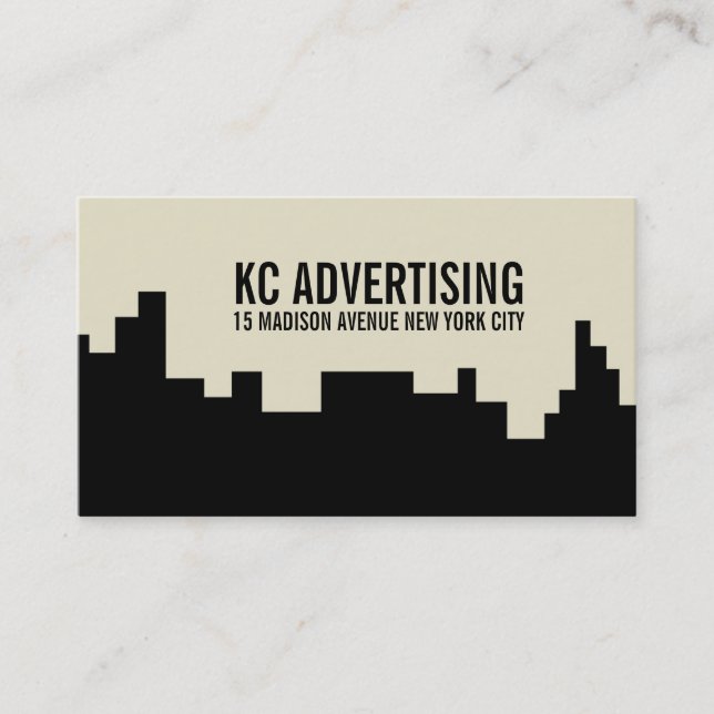 Advertising Business Cards (Front)