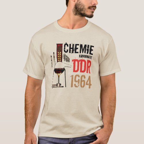 advertising design DDR Chemie T_Shirt