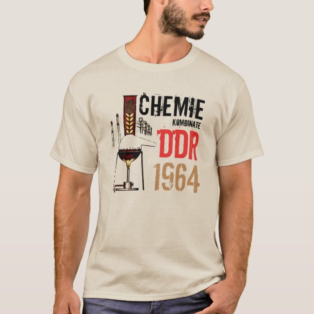 advertising design DDR. Chemie T-Shirt (Front)