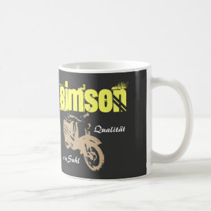 advertising design Simson Suhl DDR Coffee Mug