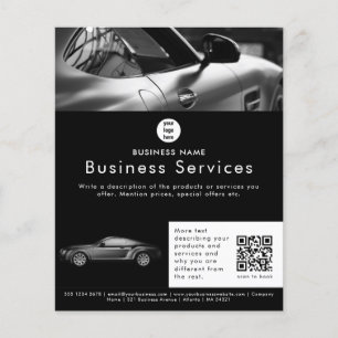 Advertising Leaflet Auto Detailing Car Cleaning Flyer