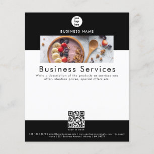 Advertising Leaflet Sales Service Promotional Flyer