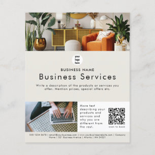 Advertising Leaflet Sales Service Promotional Flyer