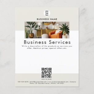 Advertising Leaflet Sales Service Promotional Flyer