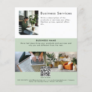 Advertising Leaflet Sales Service Promotional Flyer