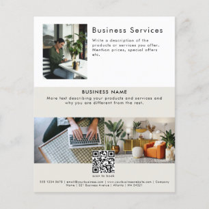 Advertising Leaflet Sales Service Promotional Flyer