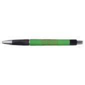 Advertising Promotional Customers Christmas Green Pen (Front)