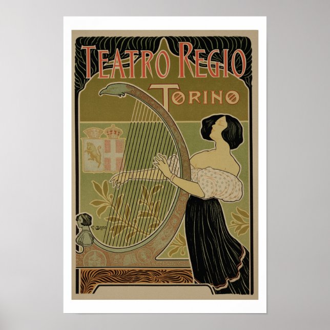 Advertisment for the 'Theatre Royal' Poster (Front)