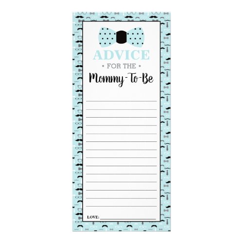 Advice Card for Mom_To_Be Baby Shower 25 Pack