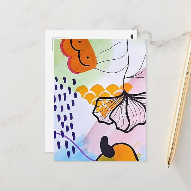 Advice Cards - Colorful illustration (Front/Back In Situ)