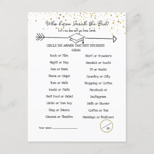 Advice for Graduate & How Well You Know doubleside Postcard