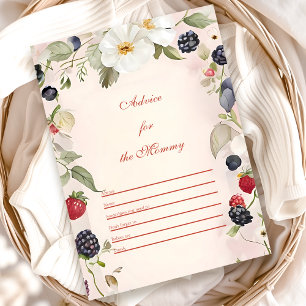 Advice for mommy baby shower
