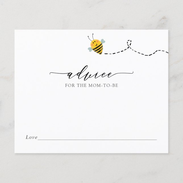 Advice for the Mommy-to-Bee (Front)