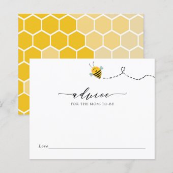 Advice for the Mommy-to-Bee | Zazzle