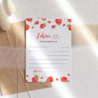 Advice For The Parents, Berry Sweet Baby Shower