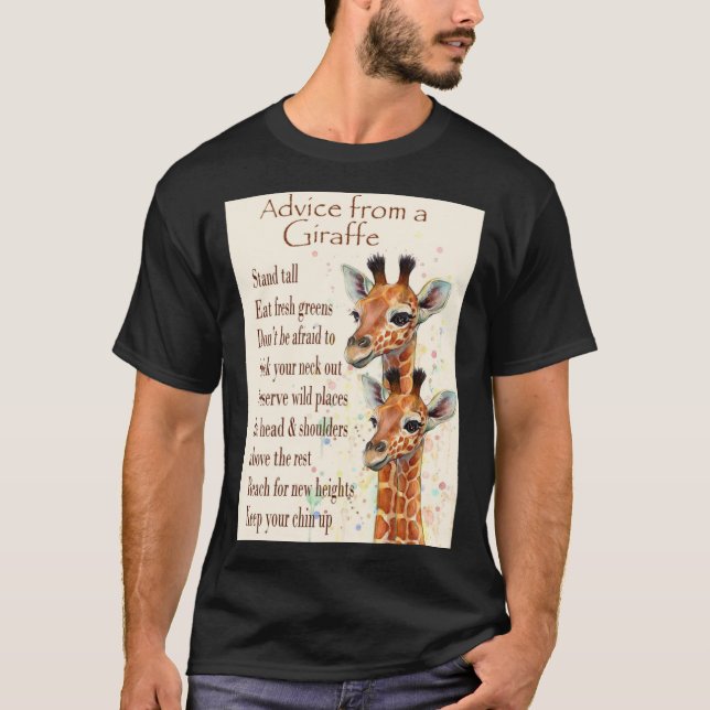 Advice from a Giraffe SKY Classic T-Shirt (Front)