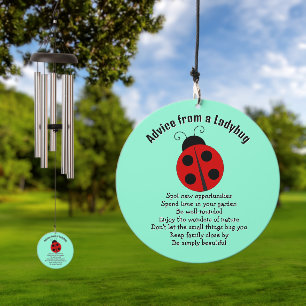 Advice from a Ladybug Design Wind Chime