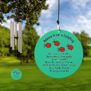 Advice from a Ladybug Design Wind Chime