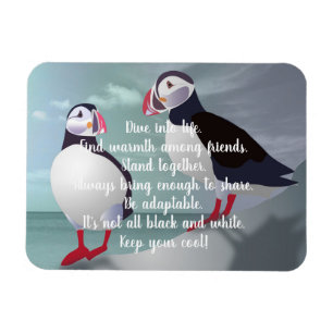 Advice from a Puffin Design Magnet