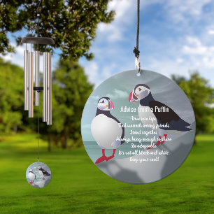 Advice from a Puffin Design  Wind Chime