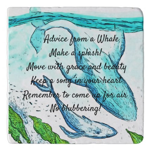 Advice from a Whale Trivet