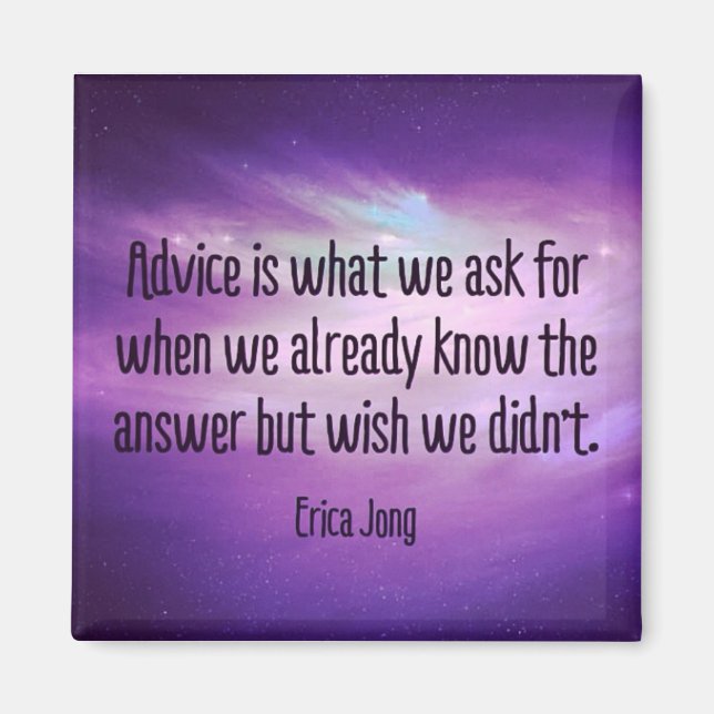 ADVICE MAGNET (Front)