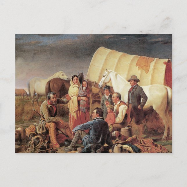 Advice on the Prairie Postcard (Front)