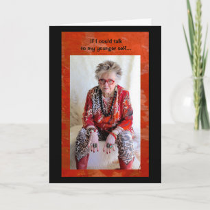 Advice to my Younger Self Card