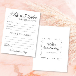 Advice & Wishes For Graduate Graduation Card