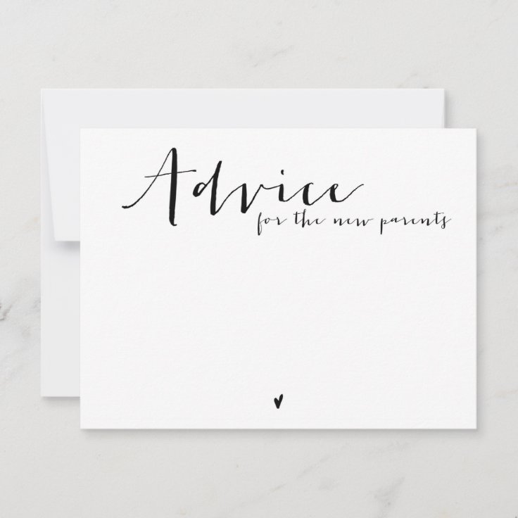 AdviceCard Advice Card Zazzle