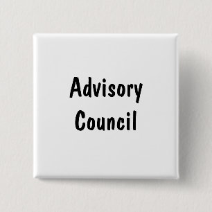 Advisory Council Pinback Button