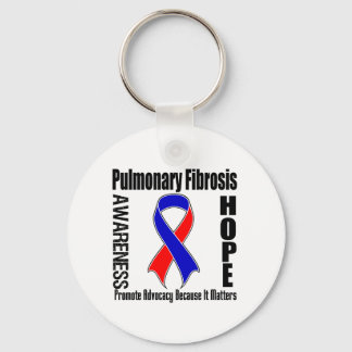 Advocacy Matters Pulmonary Fibrosis Keychain
