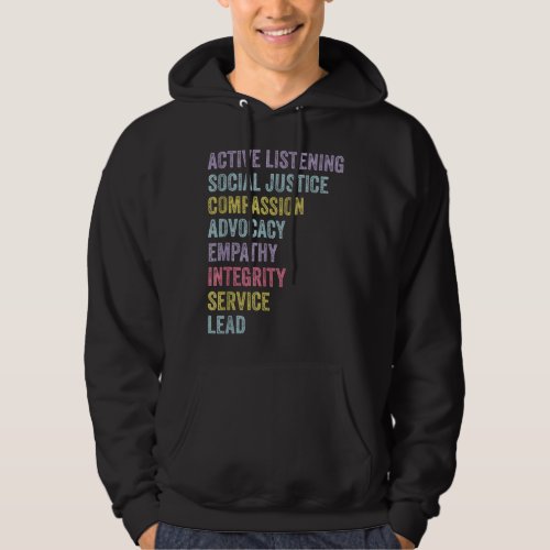 Advocacy Psychology school psychologist therapy Co Hoodie