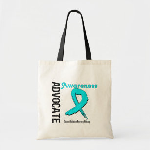 Advocate Awareness Addiction Recovery Tote Bag