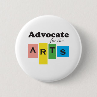 Advocate for the Arts Button