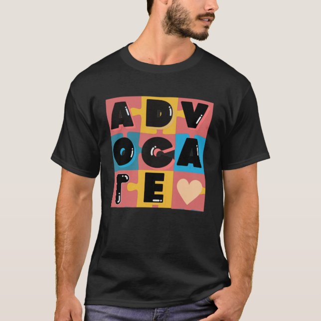 Advocate Lawyer T-Shirt (Front)