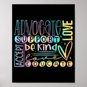 Please Be Kind I Have AUTISM Poster