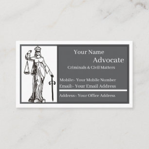 Advocate Standard, 3.5" x 2.0" Business Card
